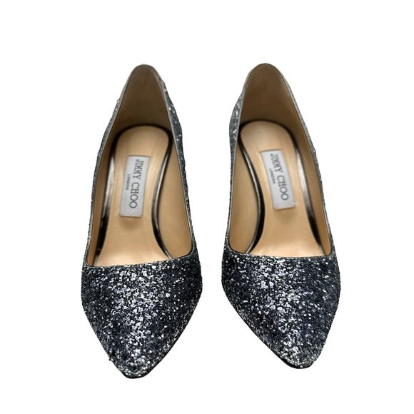 Jimmy Choo Sparkly High Heels - Picture 4 of 5